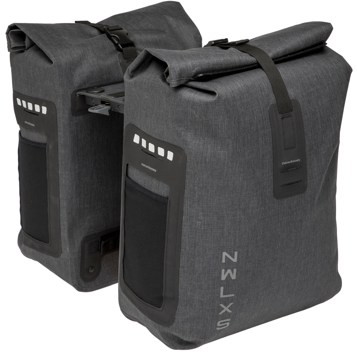 NUEVA BOLSA DE BICCLA DE LOOXS GRIS IMPRESIONALES DE VARO