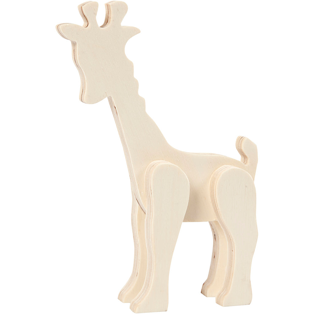 Wooden Figure Animal - Giraffe