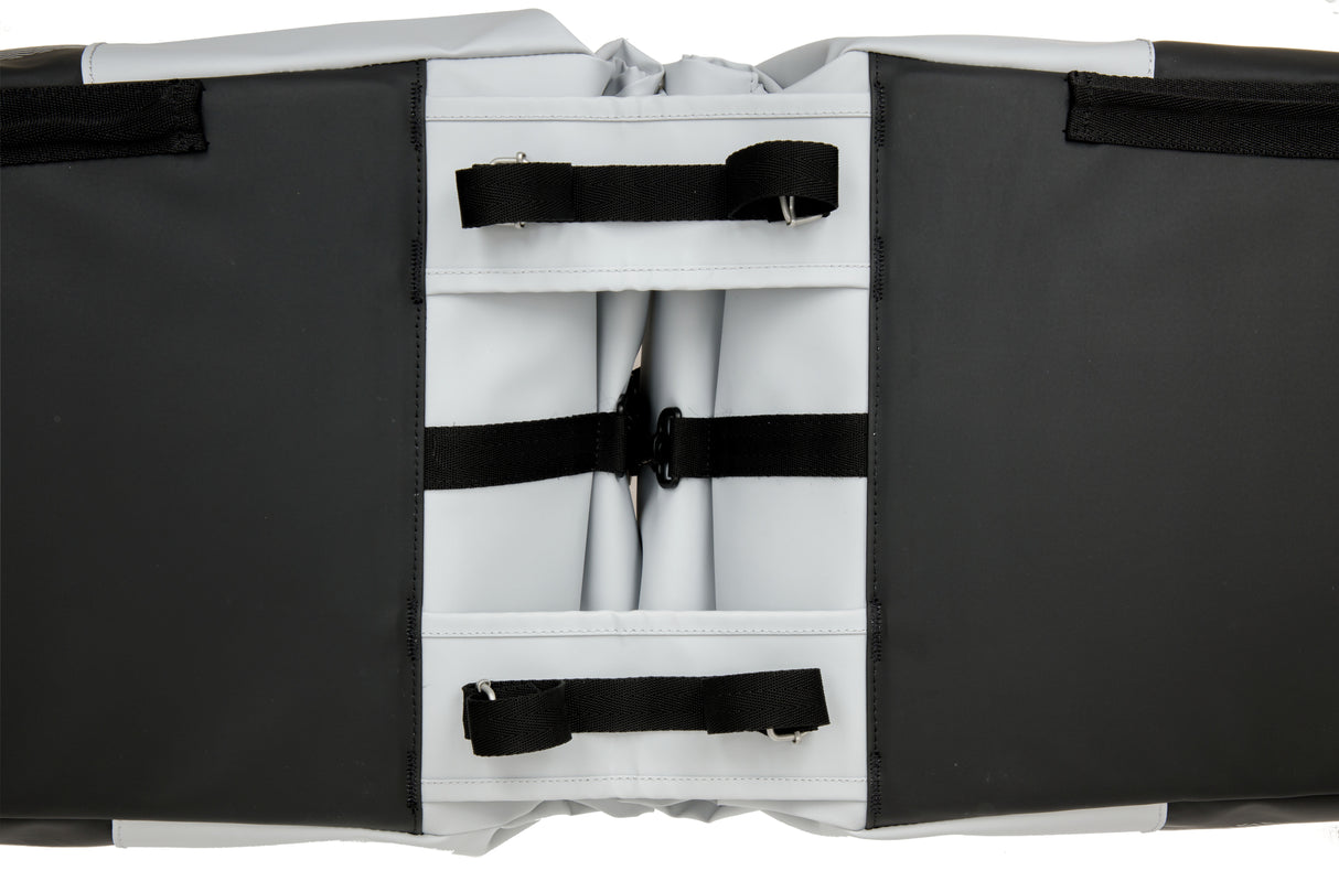 Newlooxs Bag New Nyborg Double Light Gray Black