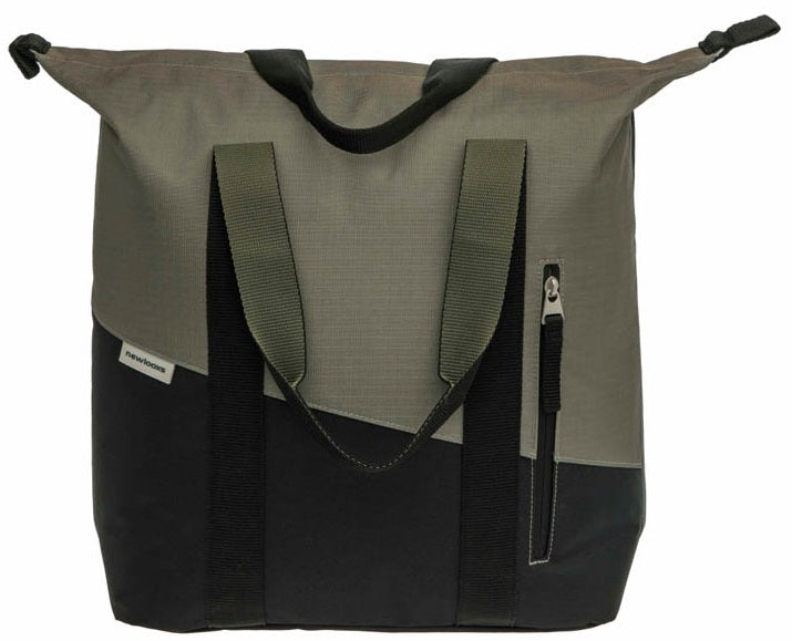 Nuova borsa looxs kota shopper | Oslo | nero verde | 24 l