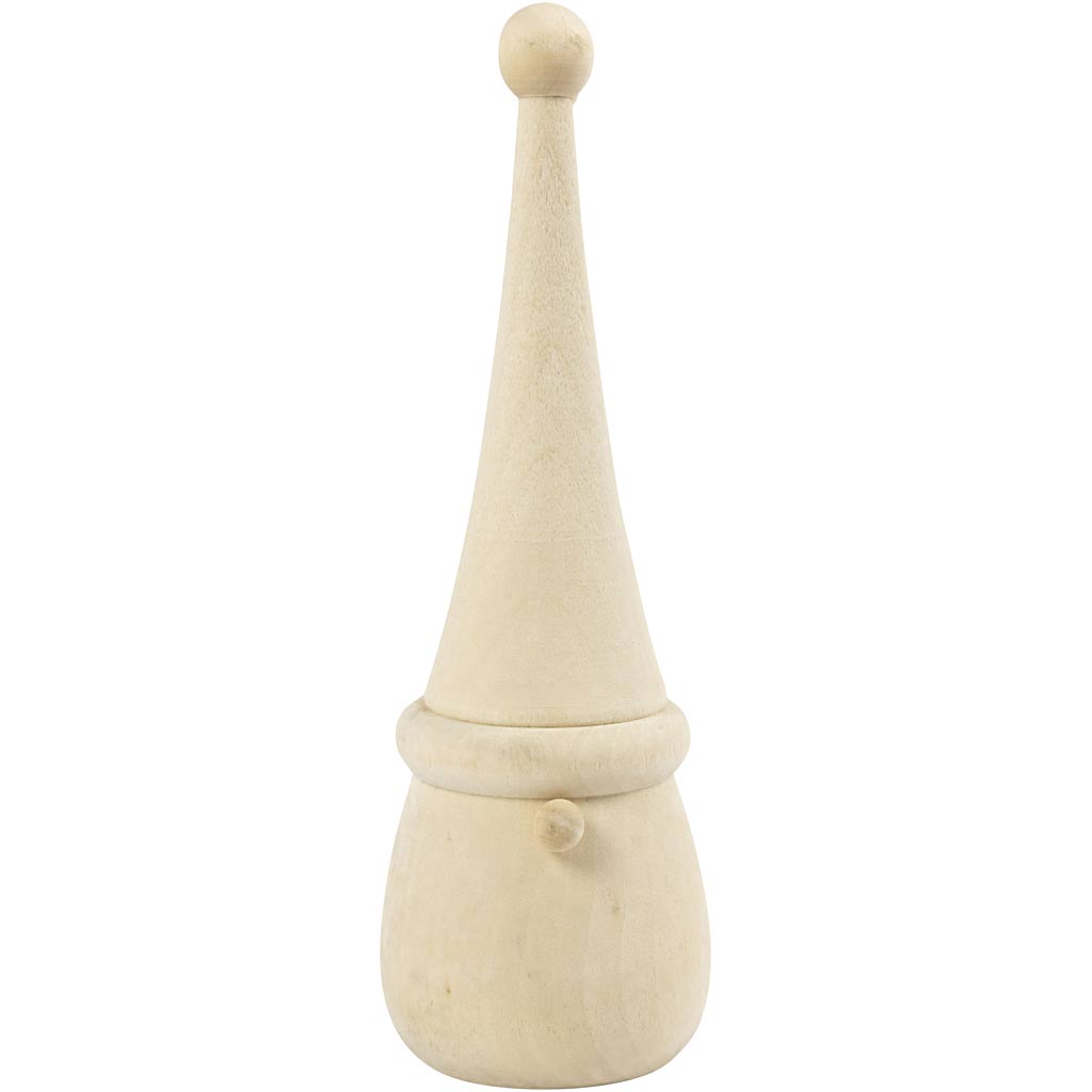 Creativ company Scandinavian Christmas gnome, h: 16 cm, d 6 cm, 1 piece