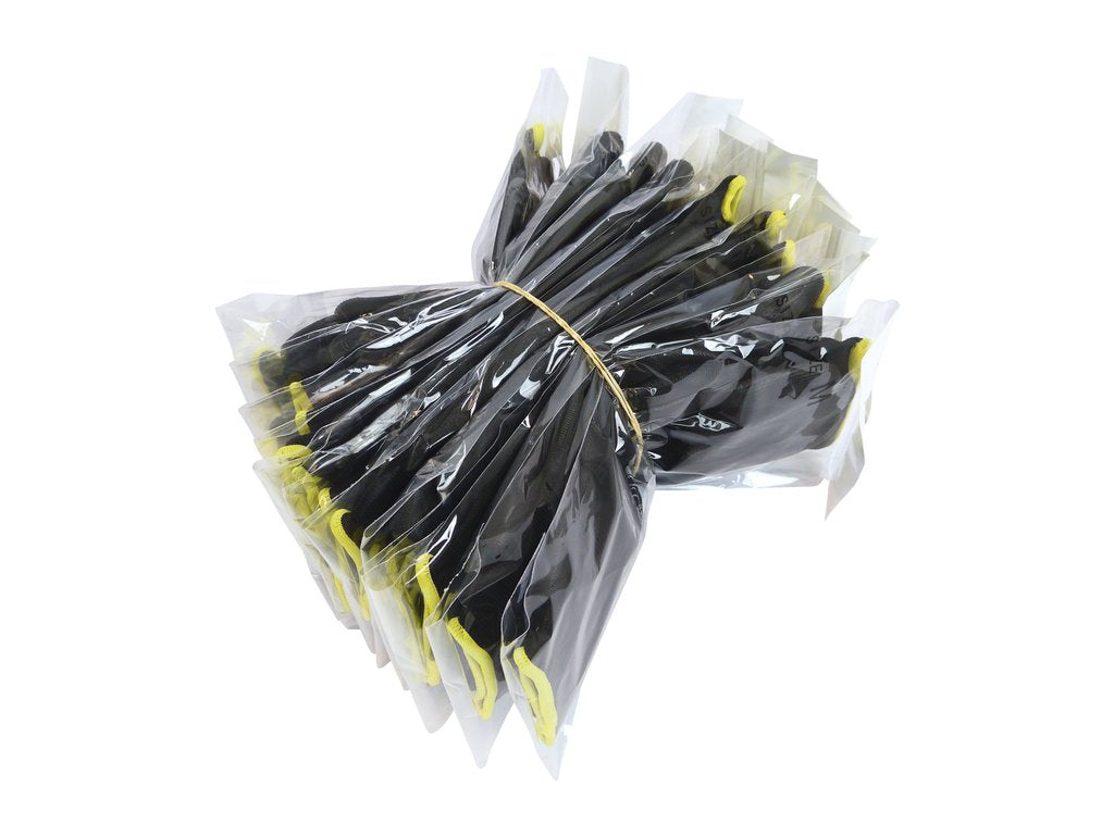 Assemblage d'atelier de gant Polyester avec Pu-Coating XL Black