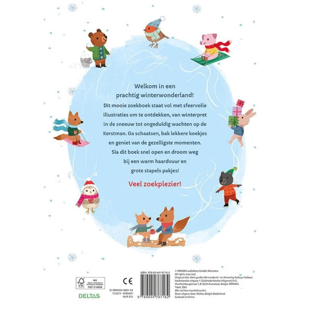 Deltas het grote winterpret zoekboek