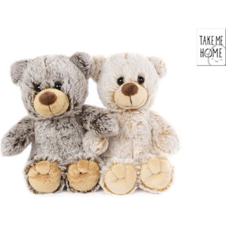 Osito de peluche Take me home con peluche bebé - marrón, 25cm