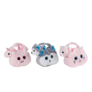 Plüsch im Beutel 12 cm 3 sortiert | 3 Stück