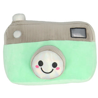 Pluchiez rialtóir plush agus ceamara 25 cm éagsúil | 2 ríomhaire