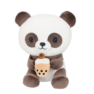 Pluchiez ainmhí plush le bia 19 cm éagsúil | 4 phíosa