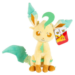 Jazwares Pokemon Pluszowa zabawka pluszowa Leaffeon, 20 cm