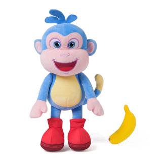 Dora boots plush with music sound (33 cm) (nl fr)