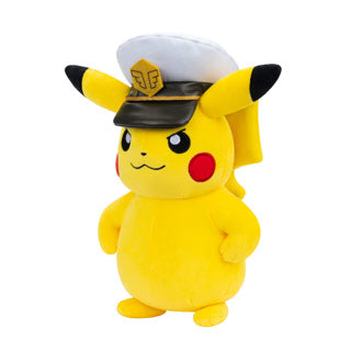 Jazwares Pokemon peluche peluche Capitan Pikachu, 20 cm