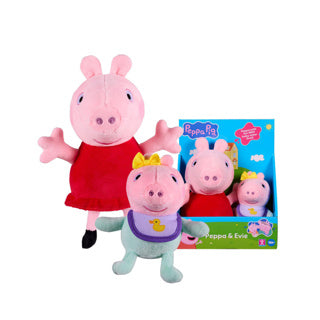 Peppa Pig baby set plush 2-piece