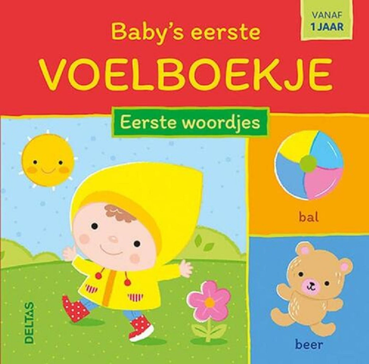 Deltas baby's first tactile book - first words