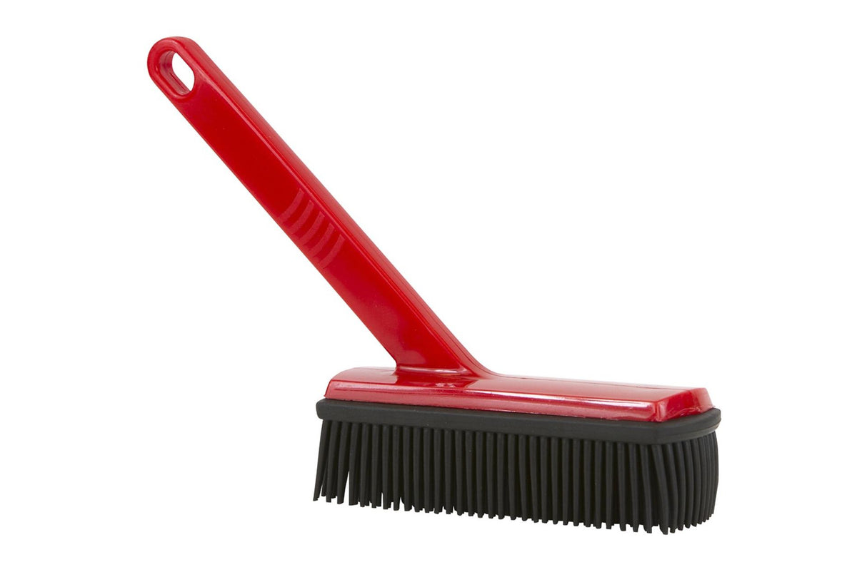 Luva rubberborstel met greep 15x5cm