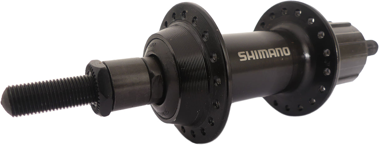 Shimano dopo mozzo a 7 velocità fh-ty500 36 fori dell'asse fisso nero