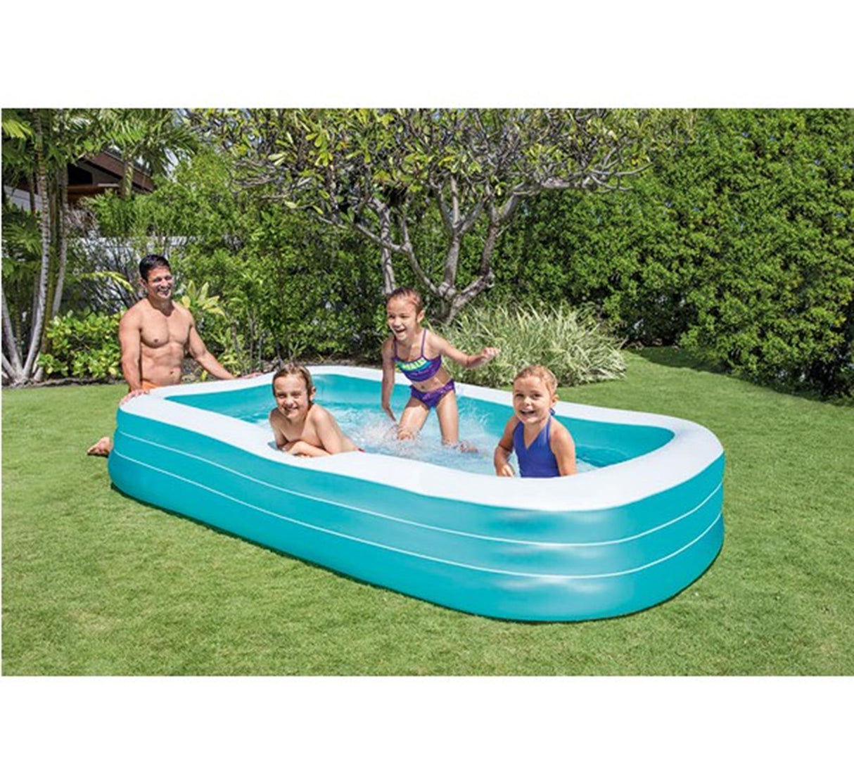 Intex Inflatable Pool Family Pool blue