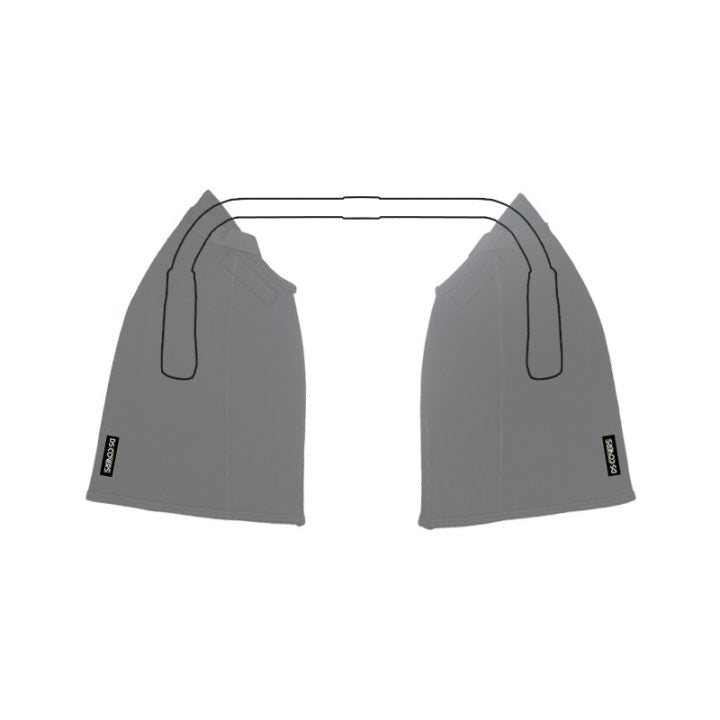 Ds covers Handmof Arcs Curved Black