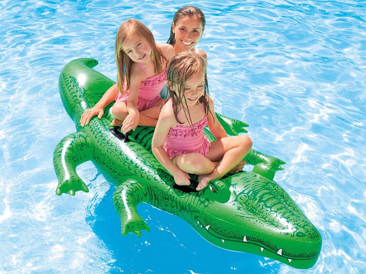 Intex - aufblasbares Krokodil