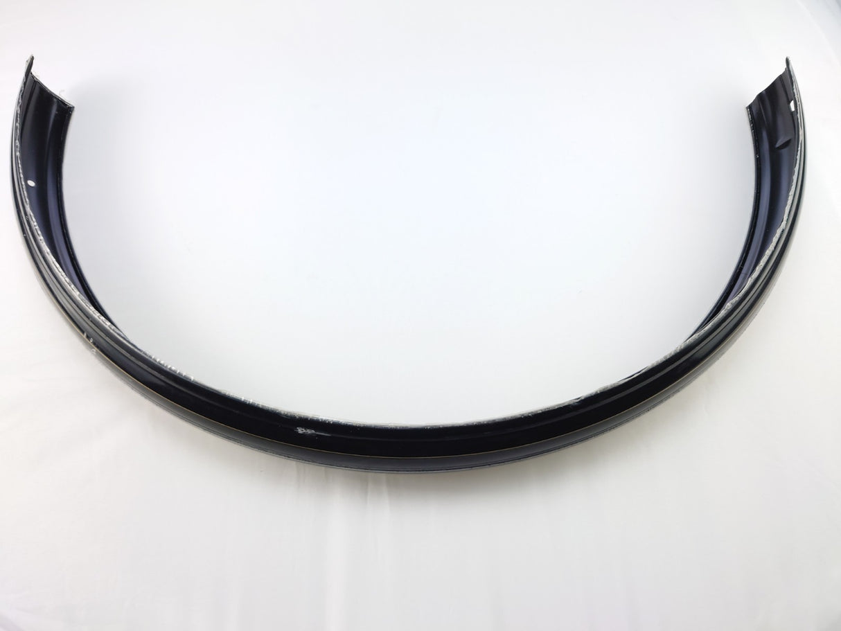 Hulzebos rear mudguard 26 black with gold trim