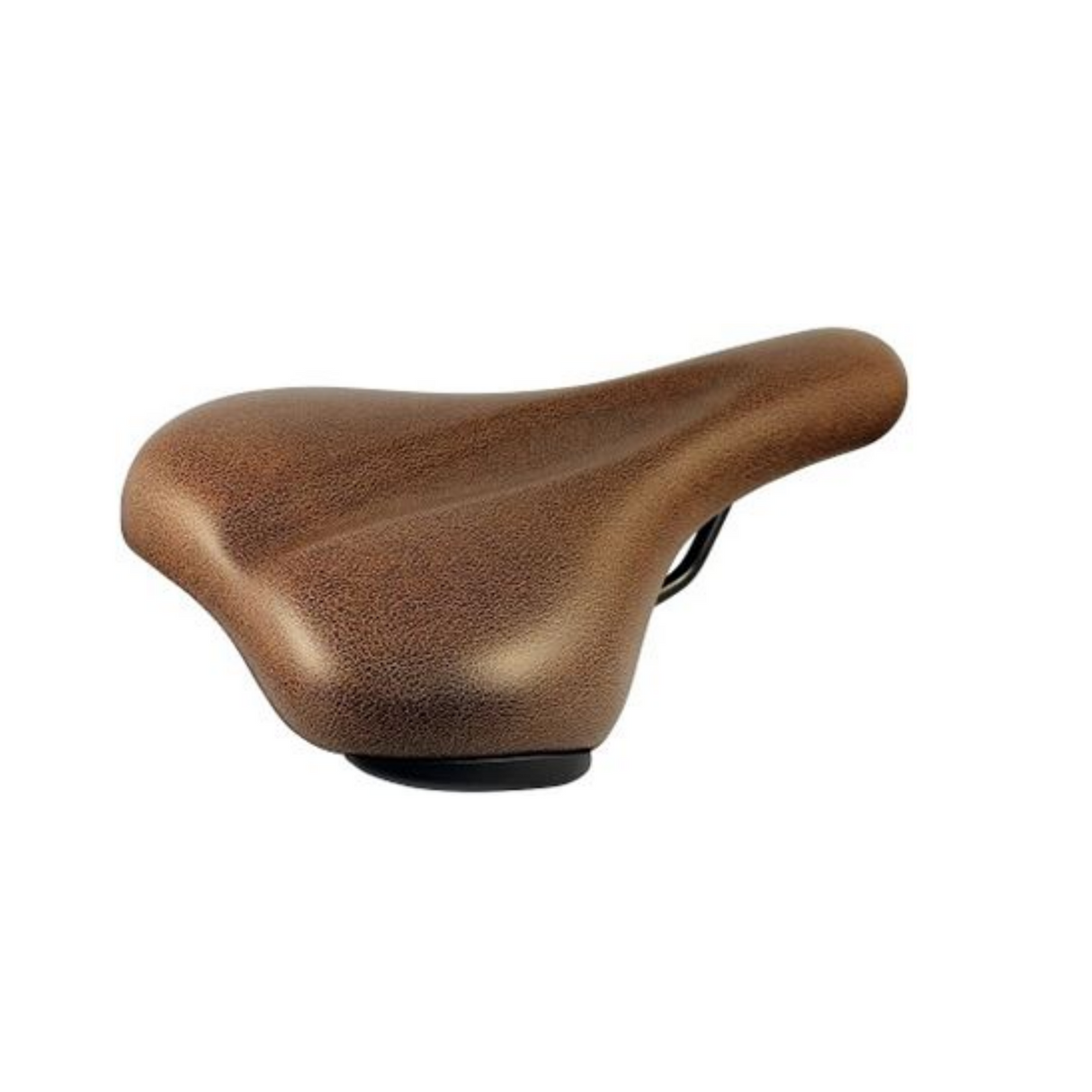 San Remo Macon saddle with bumper, men's. Brown, without strap.