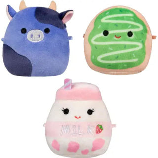 Jazwares squishmallows knuffel knuffel knuffel knuffel - micromallows ingred, amelie, daisuke - 3dlg.