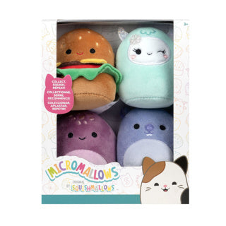 Micromallows plush 6.5 cm 4 pieces set of 2