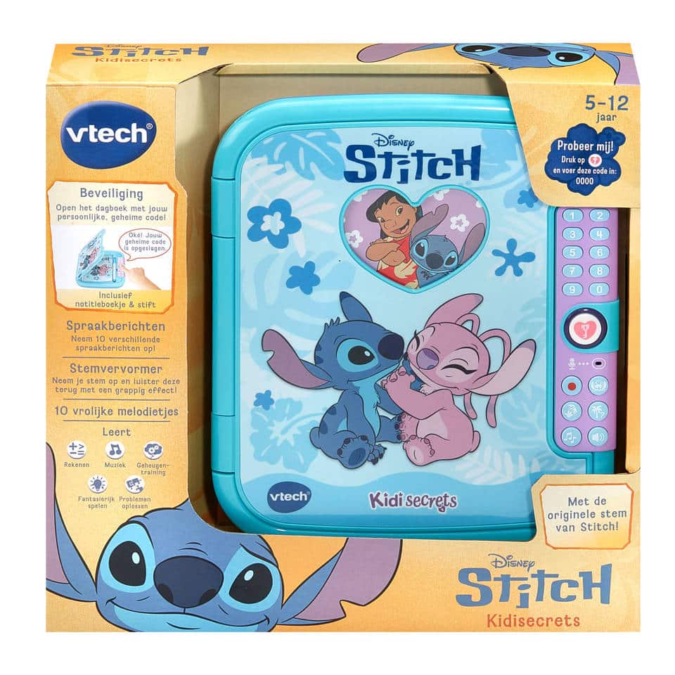 Vtech Disney Stitch Kidisecrets