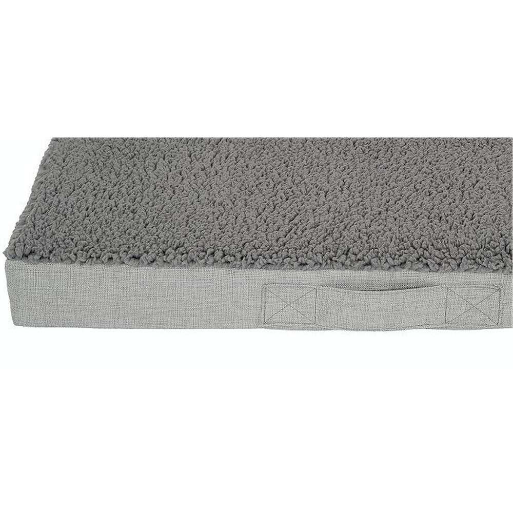 Sun Garden Buddy orthopädisches Hundekissen 120x72x10cm hellgrau gemischt