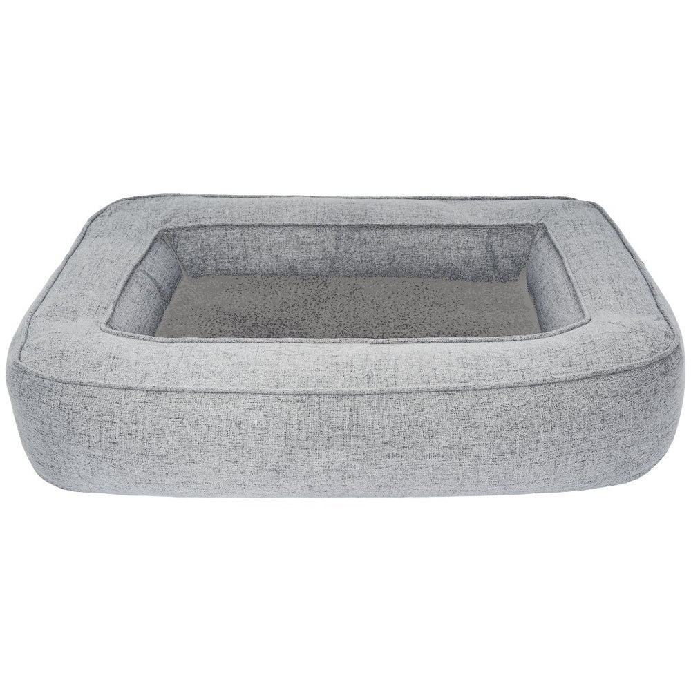 Cojín ortopédico para perros Sun Garden popey 120x85x17cm gris melange
