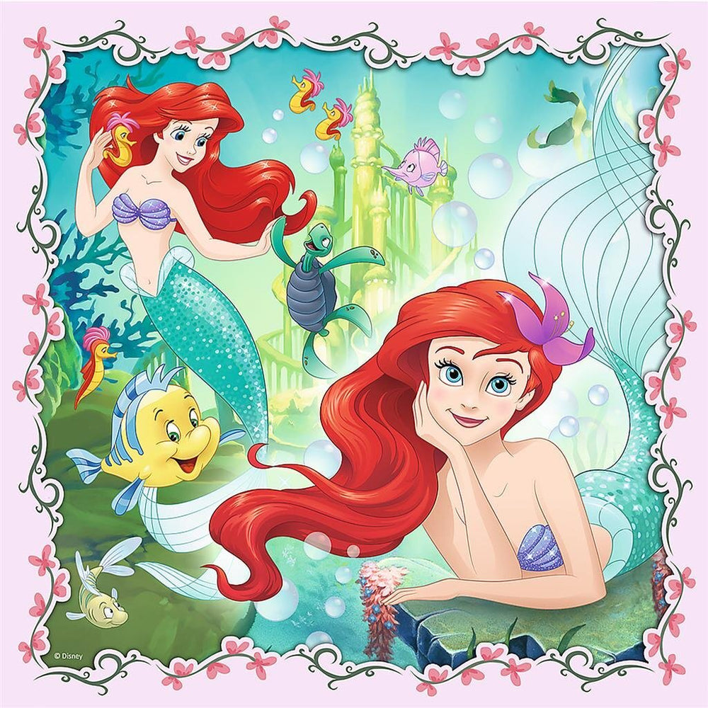 Trefl trefl puzzle 3in1 principessa 20-50 pezzi