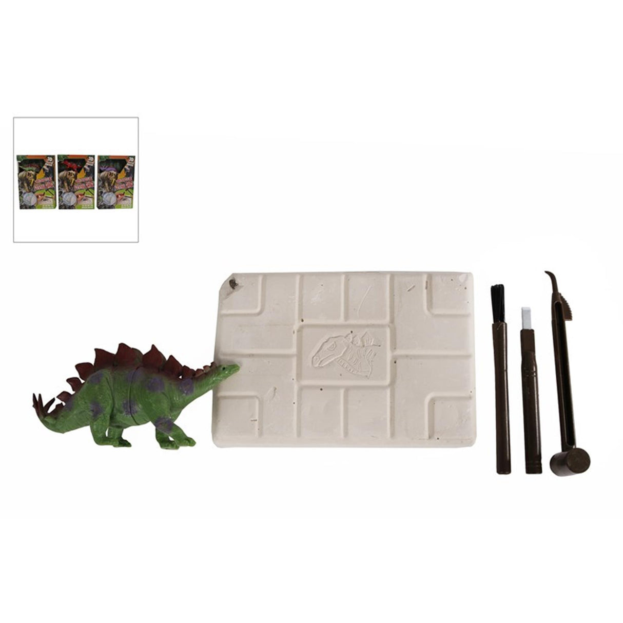 Dinoworld fossiel hakken puzzel met dino
