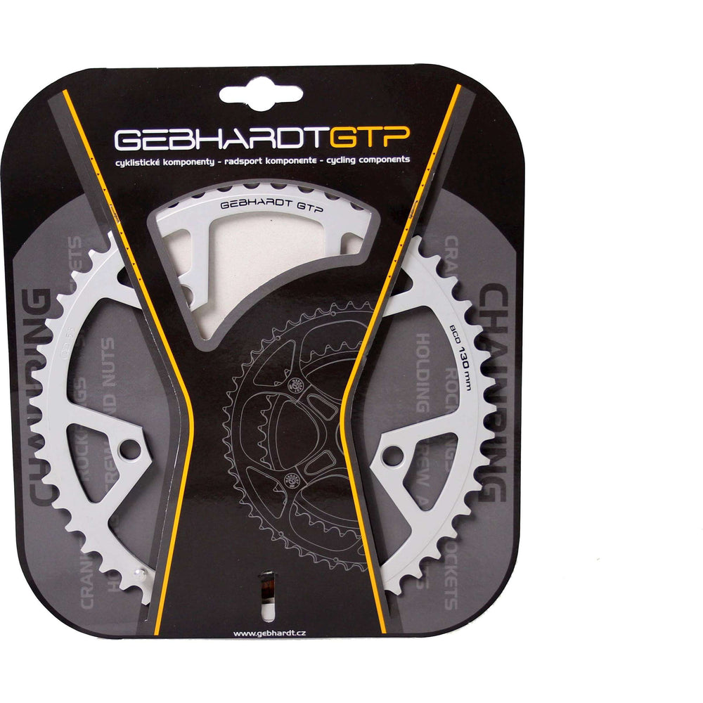 Gebhardt Chaining Leaf 53T 5 Trou 9sp argent