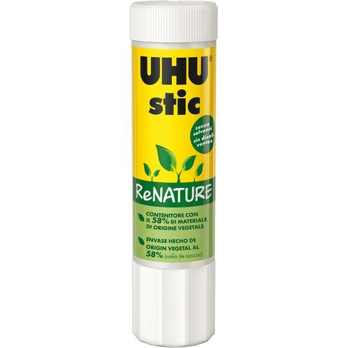 Uhu glue stick re-nature stick white