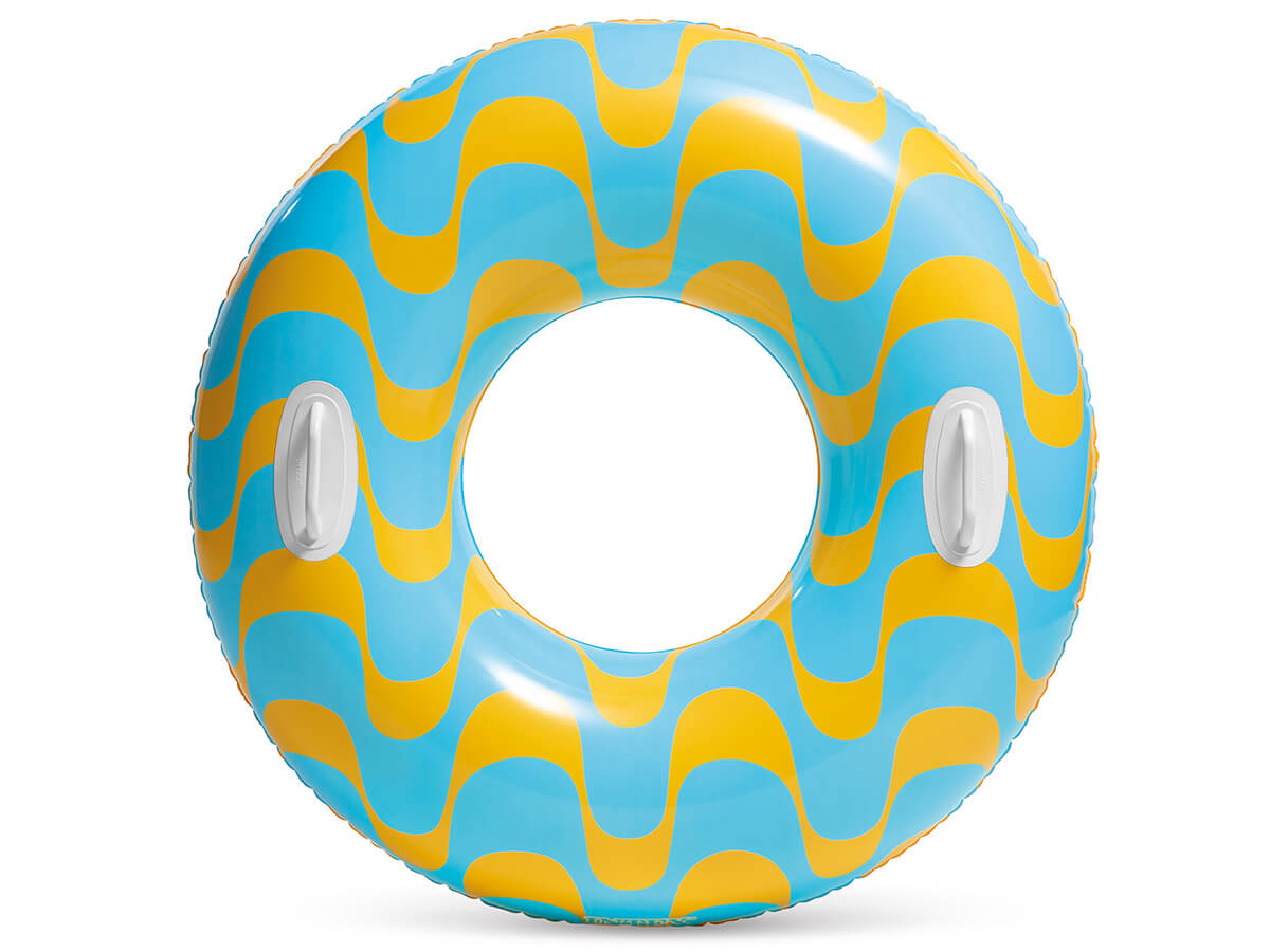 Intex swirly whirly simningband med handtag Ø 91 cm