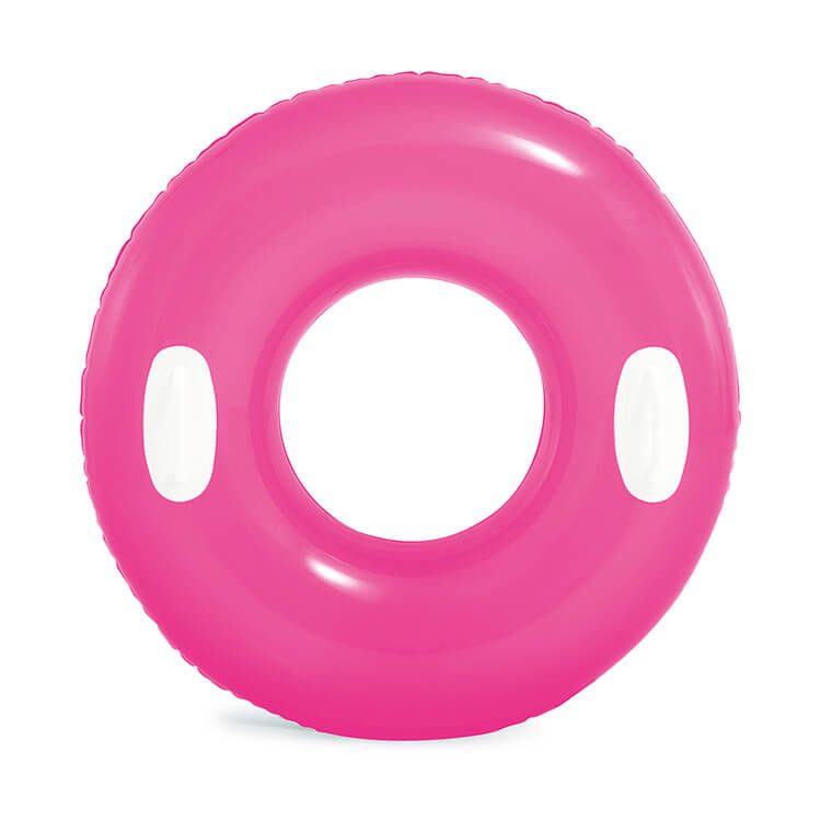 Intex Hi-Gloss Swimming Ring - Pink