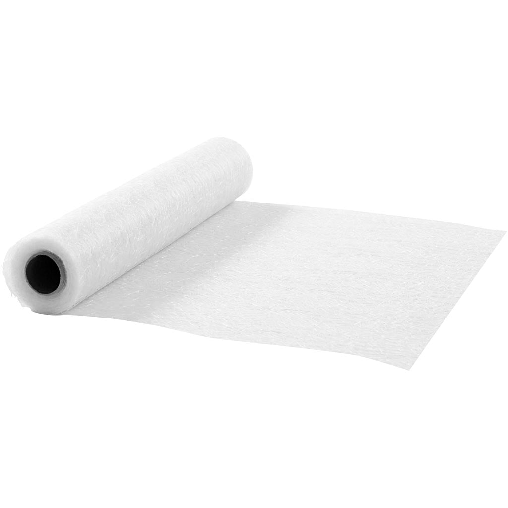 Creativ company table runners, w: 30 cm, white, 10 m 1 roll
