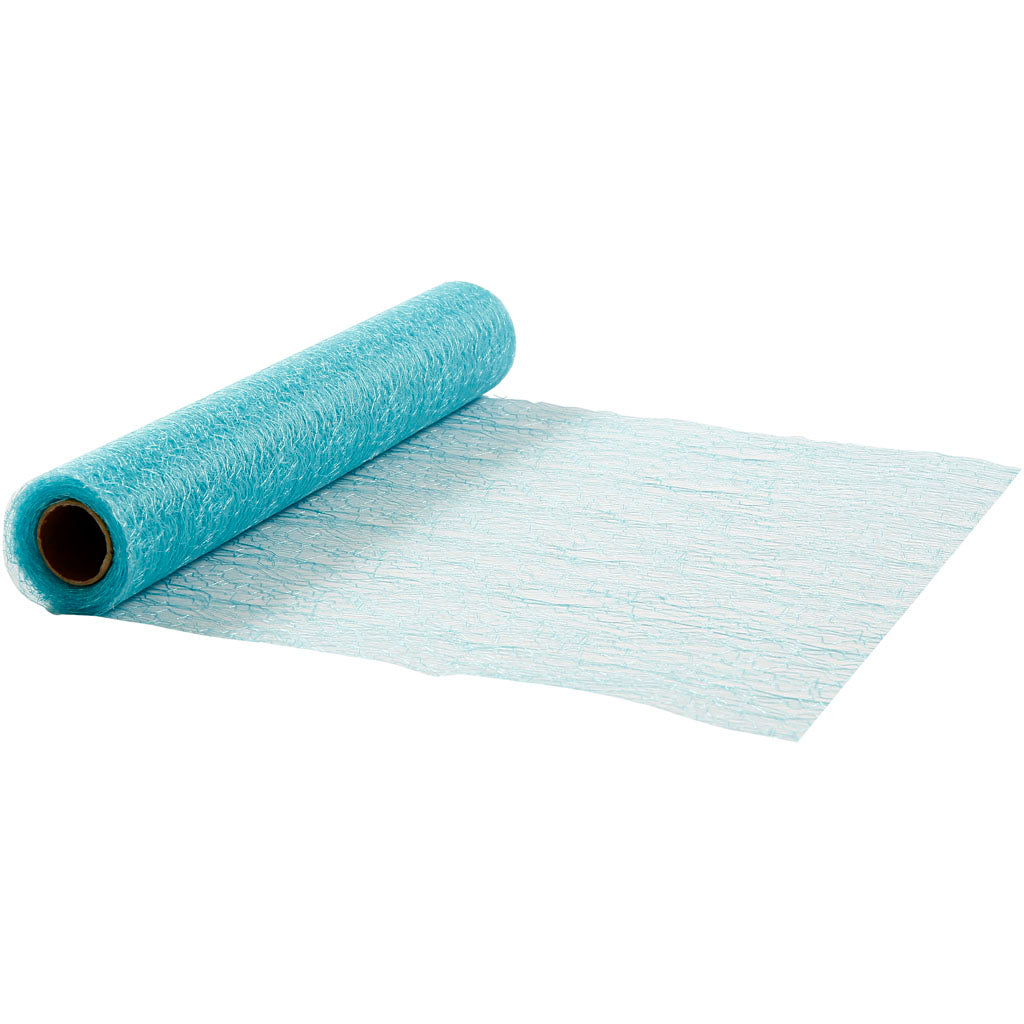 Creativ company table runners, w: 30 cm, turquoise, 10 m 1 roll