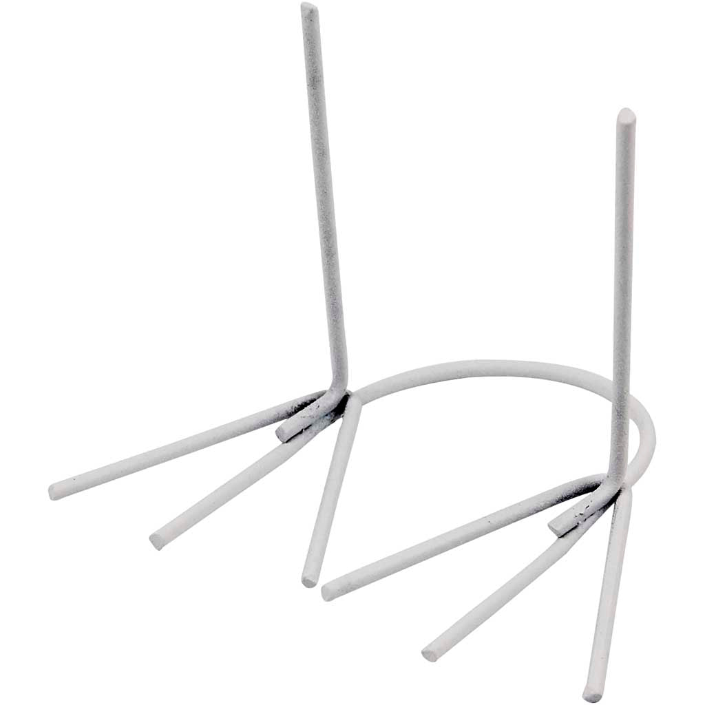 Creativ company chicken feet, h: 5 cm, w: 3.5 cm, white, 20 pairs 1 box