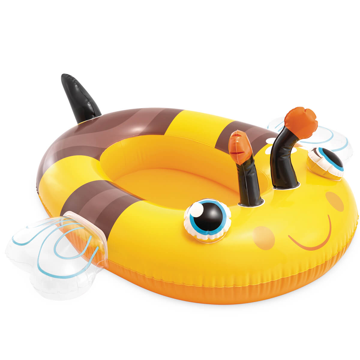 Intex simbassäng barnbåt-motorbåt-blå