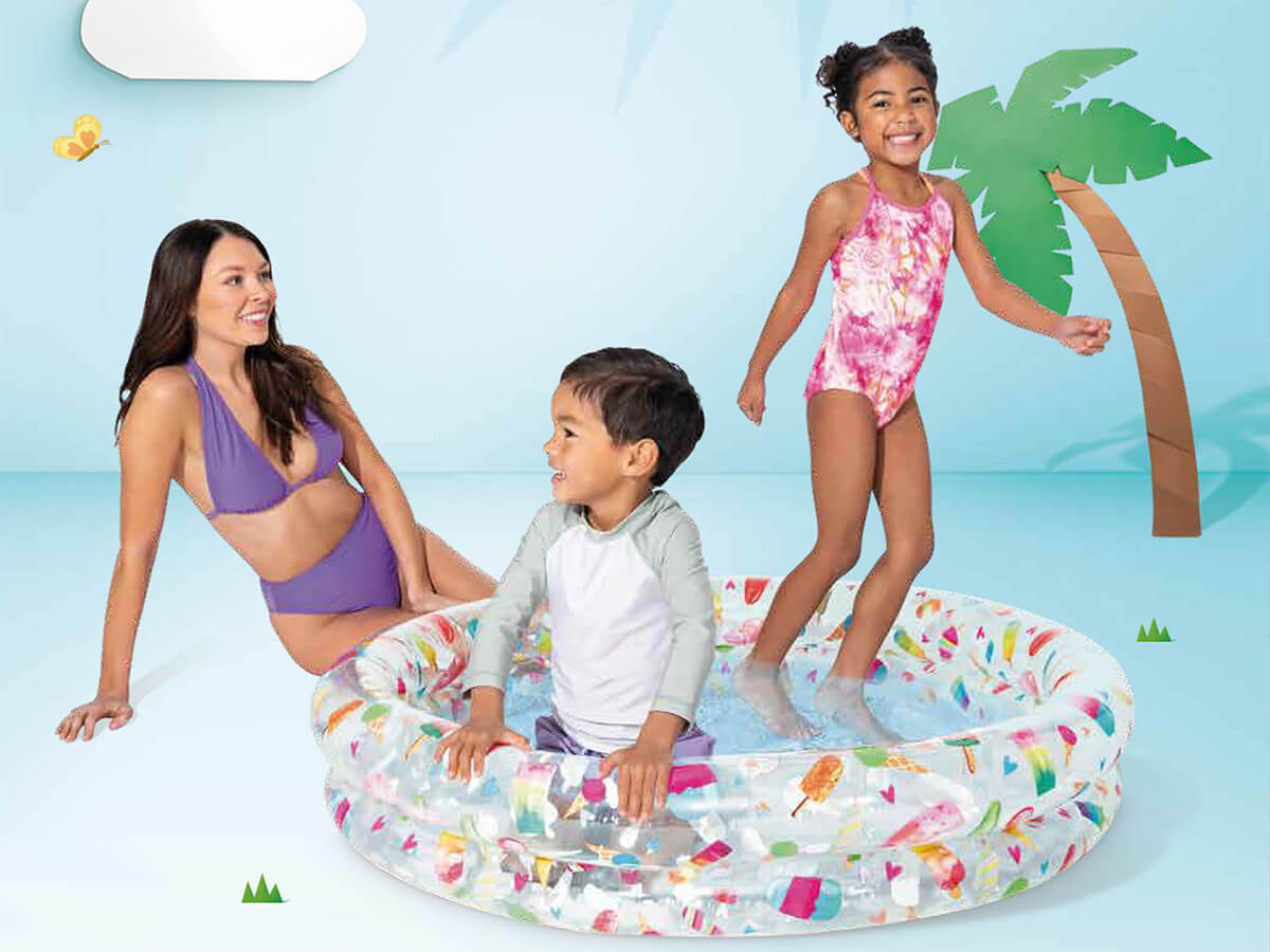 INTEX 59421NP 2-kroužky Dětský bazén 122x25 cm