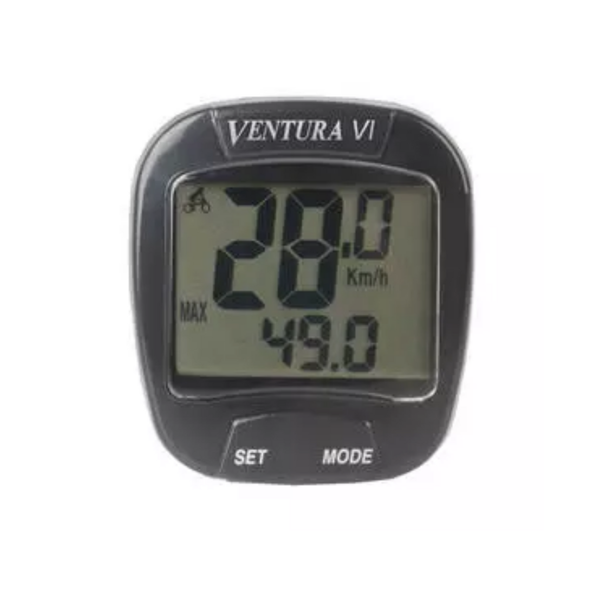 Ventura Bicycle Computer VI, langallinen. 6 toimintoa