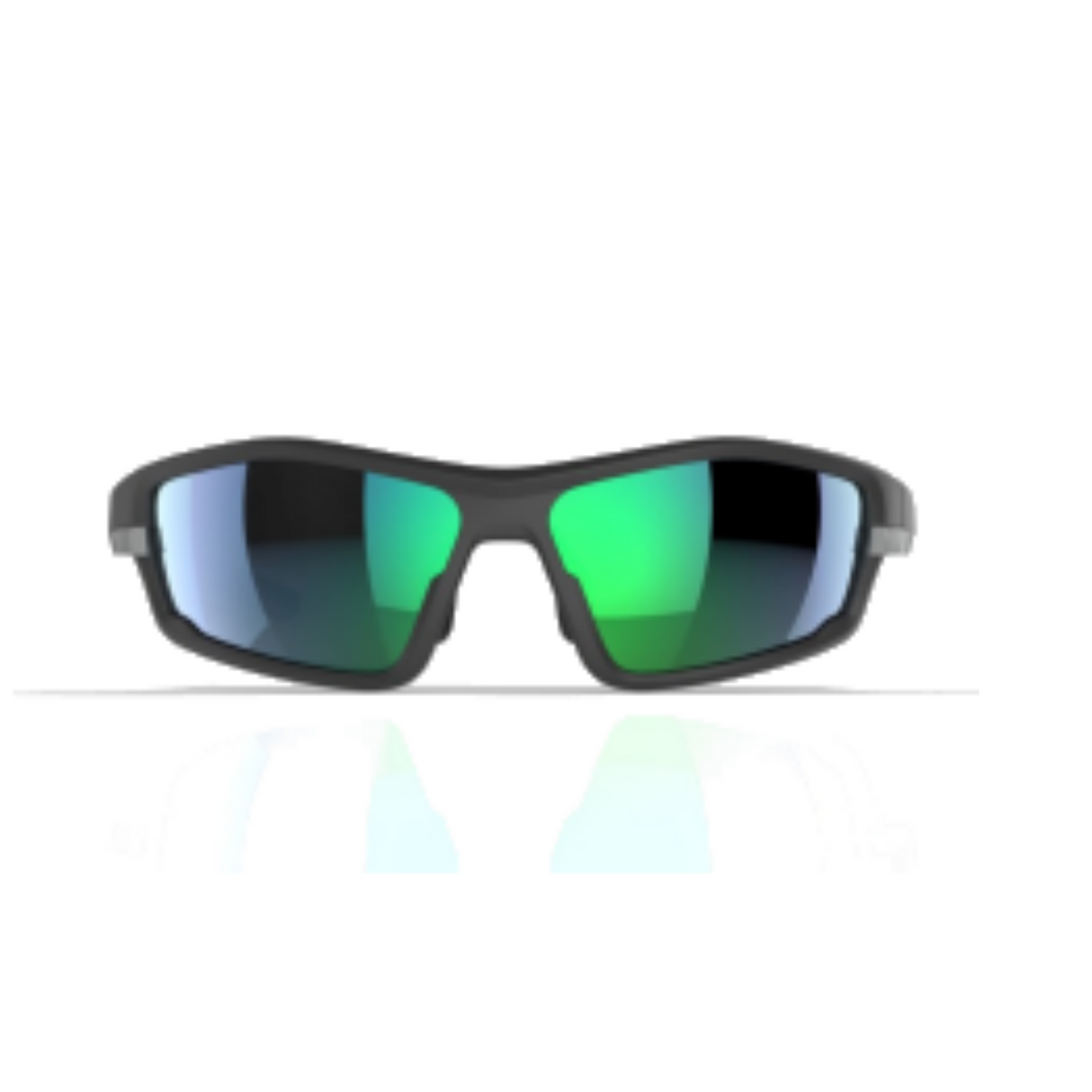 Mirage Sonnenbrille Sport mit 3 Paar Linsen schwarz grau