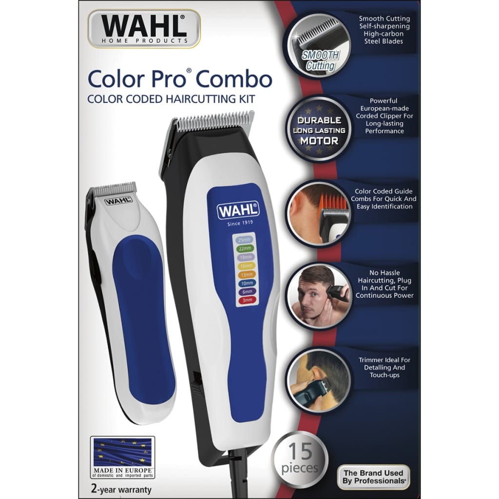Wahl Tonteuse y Trimmer Color Combo 15 Pigal 1395,0465