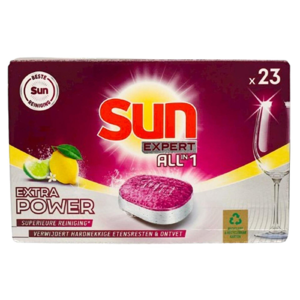 Sun vaatwastabs power citroen 23 stuks