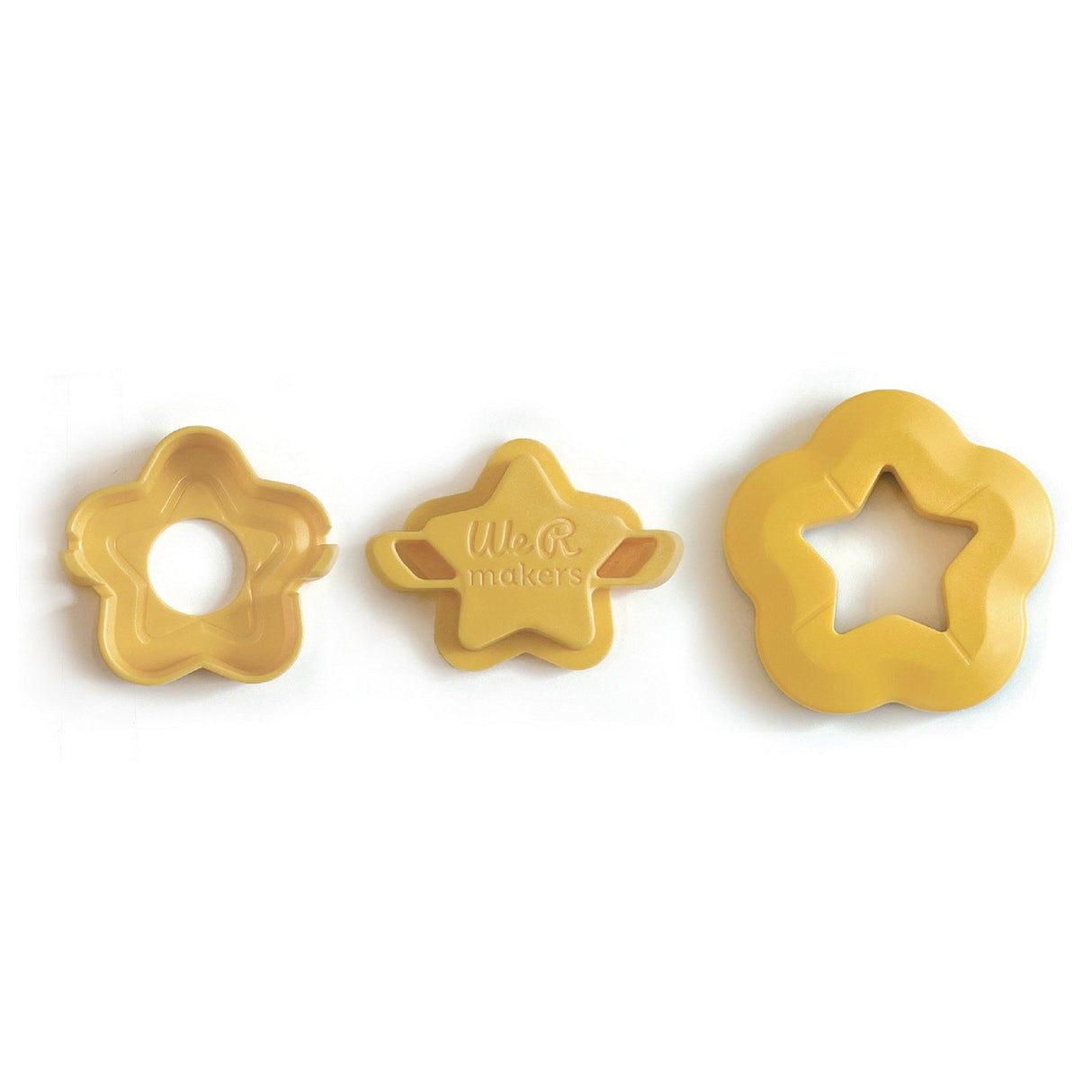 We r makers • button press puffy shaker insert star 14pcs