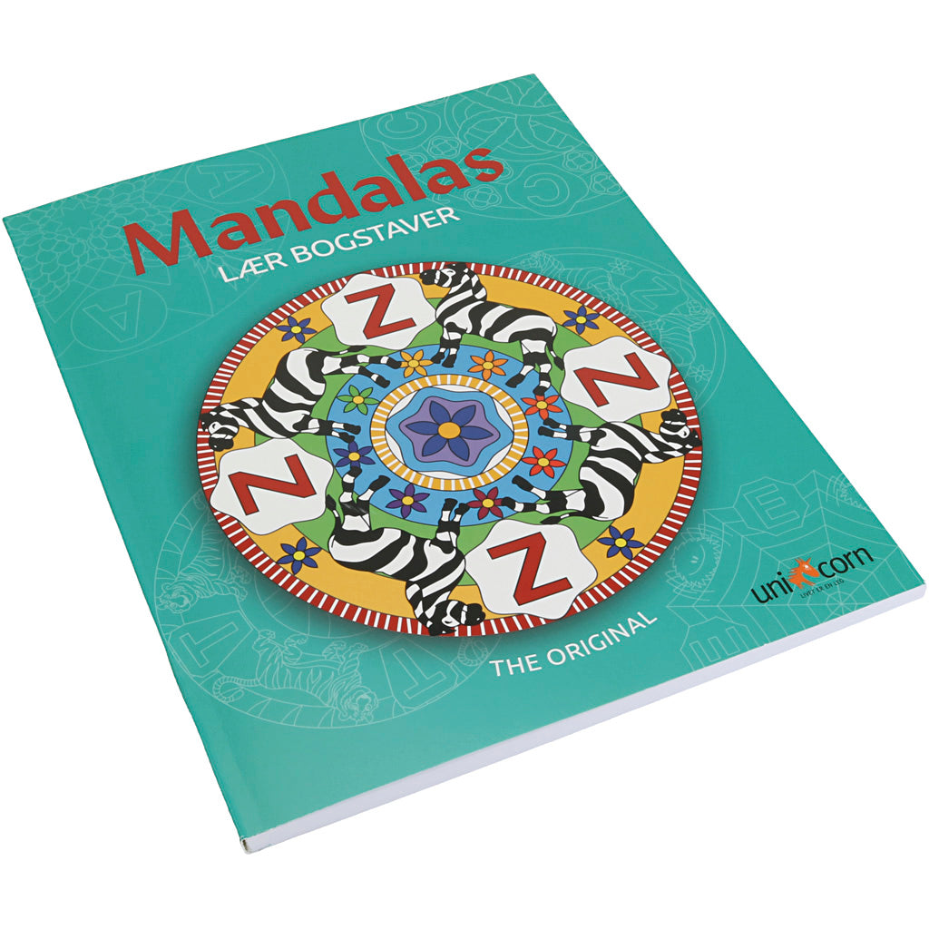 Mandalas, learn the letters, 1 piece