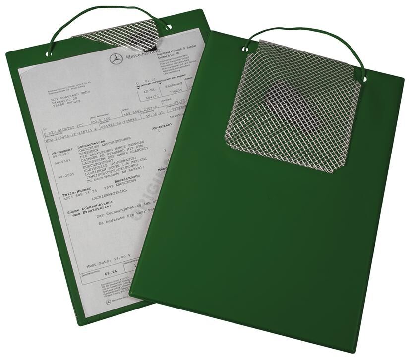 Eichner werktas plus order folder green din a 4 standard