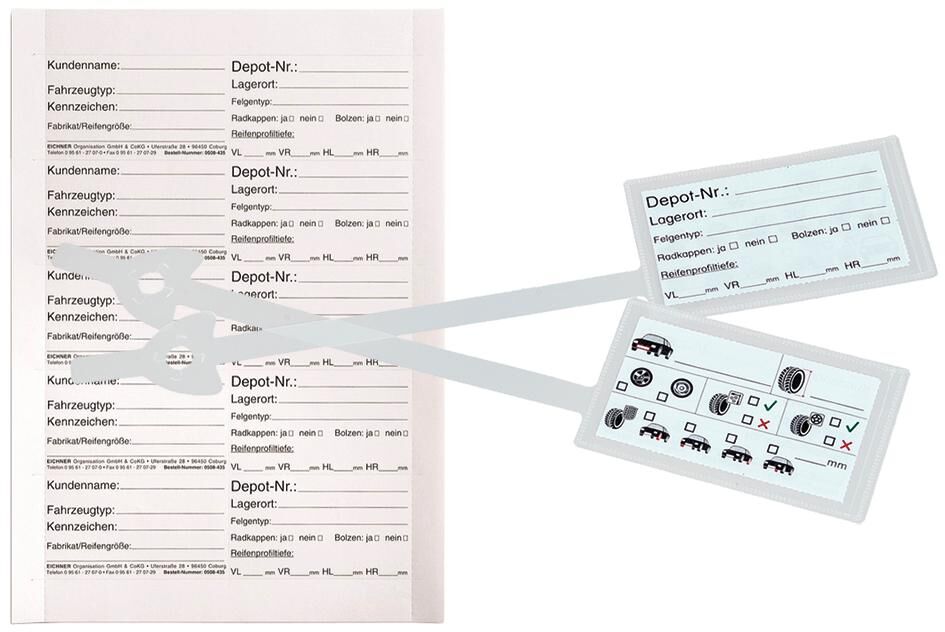 Eichner wheel tire trailer set wheel tire trailer 100 piece pack
