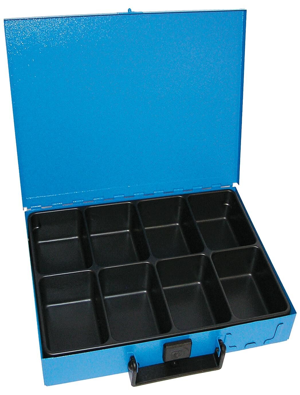 Dresselhaus assortments box sort.box, complete w.inser 8-fold, uncovered