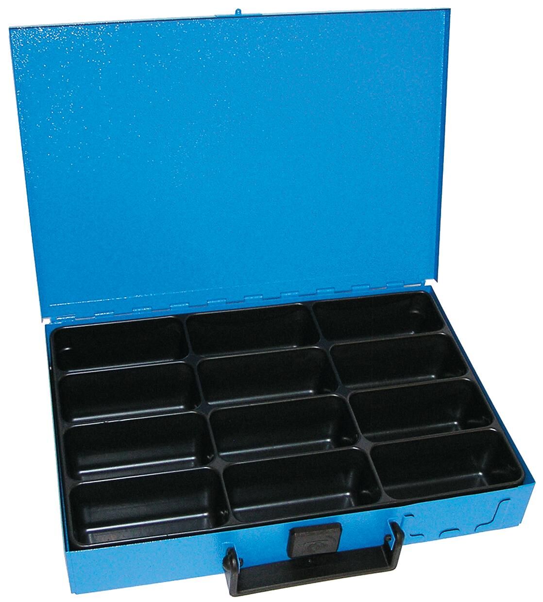 Dresselhaus assortments box sort.box, complete w.inser 12-fold, uncovered