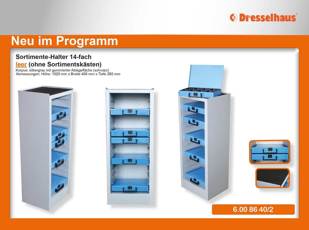 Dresselhaus cabinet assortment cabinet 14-com